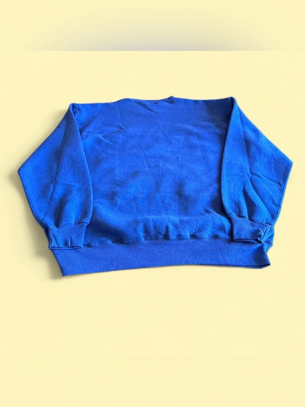 Vintage Russell Athletic New York Giants Heavyweight Sweatshirt Men’s Large Blue - Picture 2 of 5
